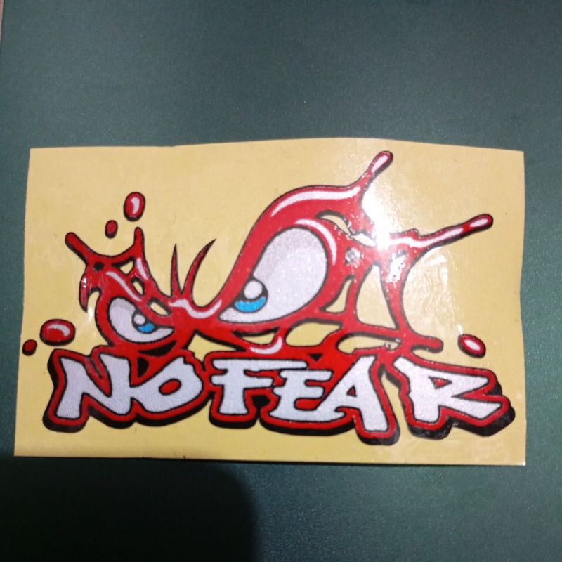 

stiker gambar nofear
