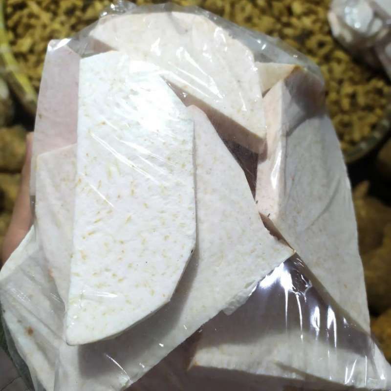 

Umbi talas pulen segar 1kg di kupas bersih
