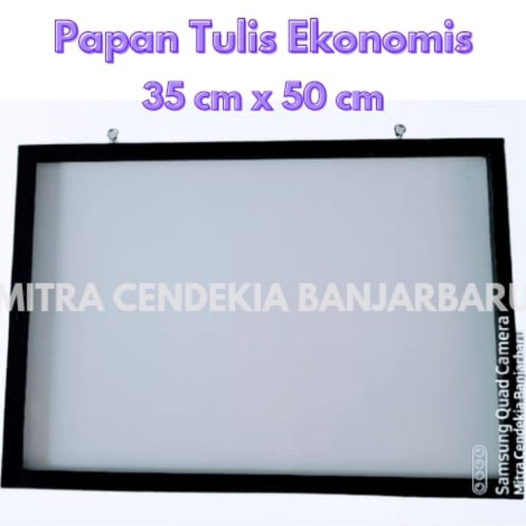 

Papan Tulis Anak White board Ekonomis 35cm x 5cm KODE J6A1