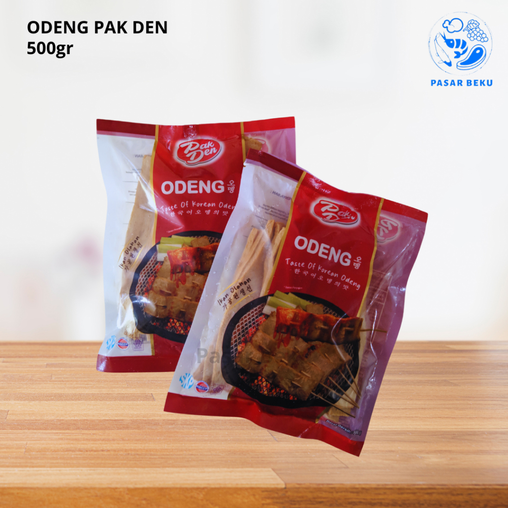 

(Khusus Area SUMBAR) Odeng Pak Den 500gr Korean Taste Korea Food Viral Frozen Food Pasar Beku Padang