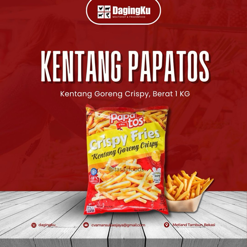 

Kentang Cruncy Kfc 1 Kg/Kentang Shoestring Kfc 1 Kg/ Papatos Kentang Soestring 1 Kg