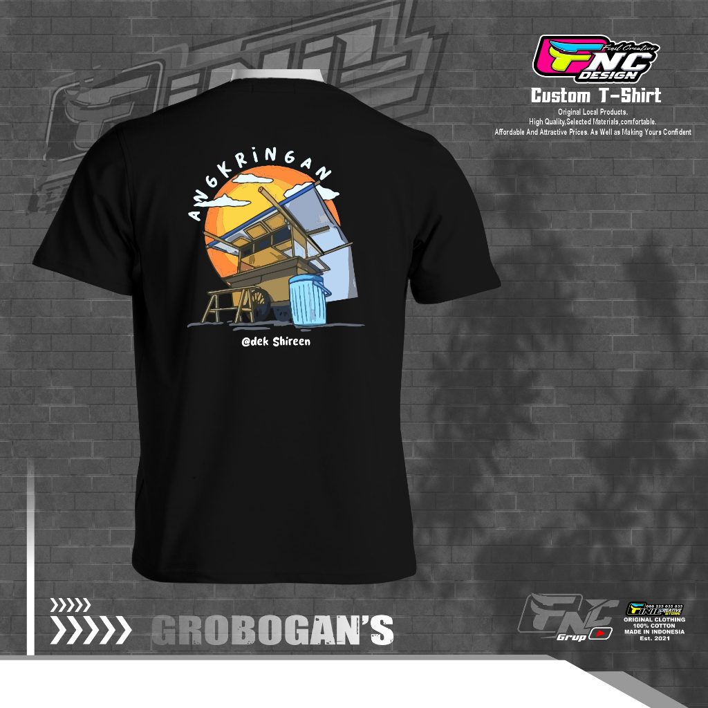 Kaos Angkringan - Kaos Angkringan Custom