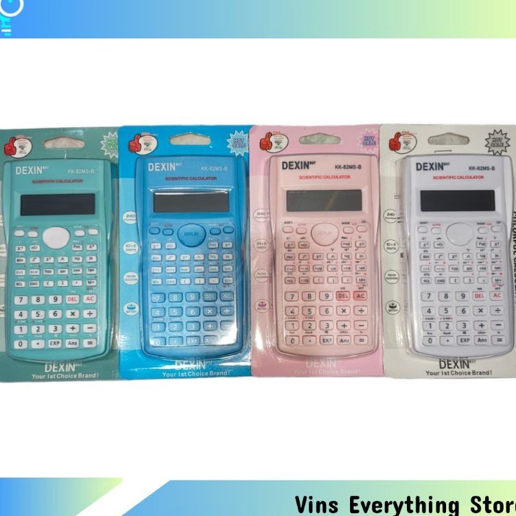

VES Kalkulator Scientific Dexin Coloful Kalkulator Lucu Cantik Scientific Calculator KODE S8O8