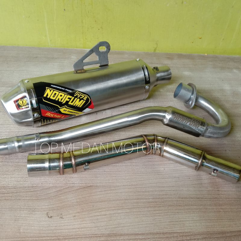 KNALPOT CRF 150 MUFFLER RACING NORIFUMI