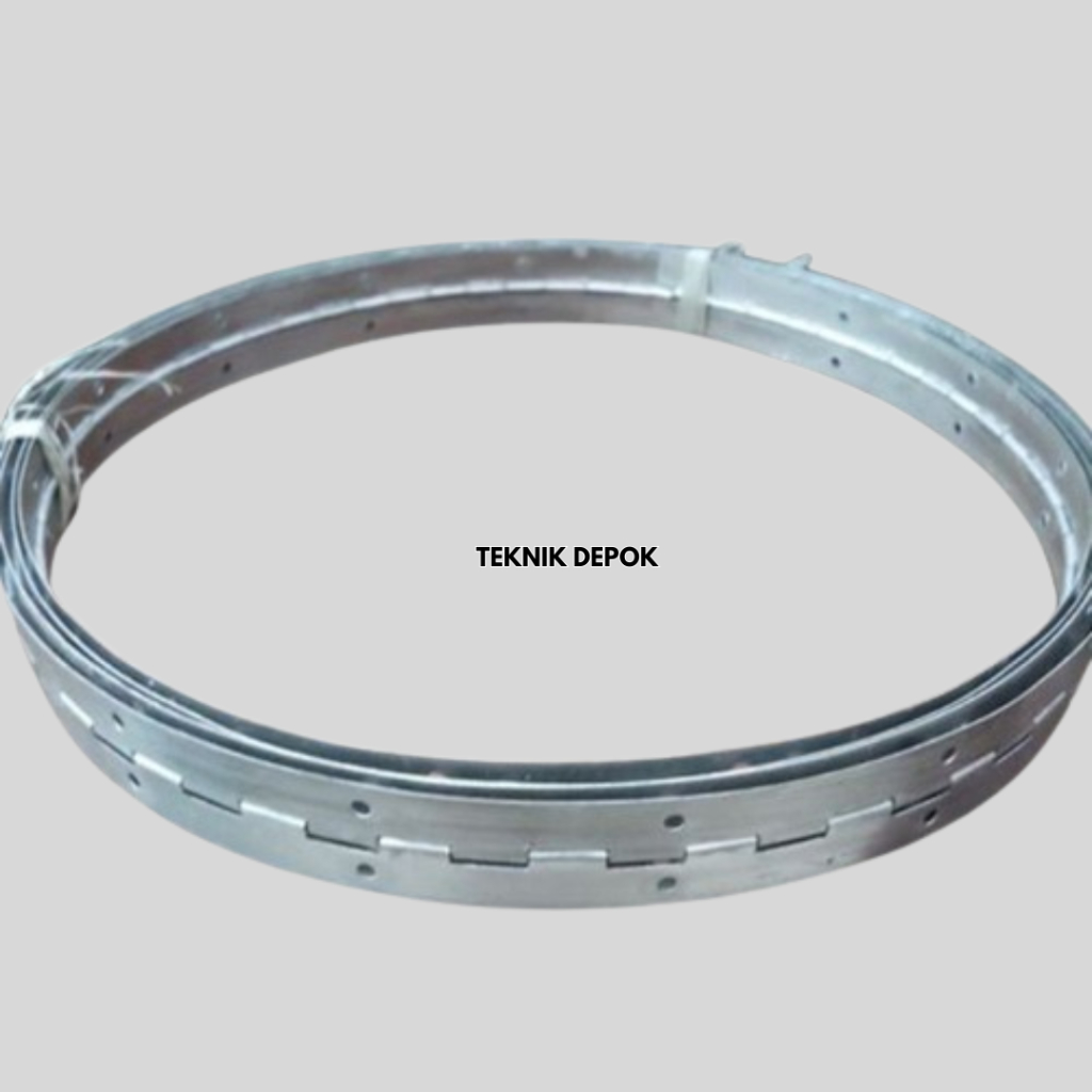 Engsel Piano 300 cm Penyambung Lemari Jendela Bingkai Pintu Furniture Panjang 3 Meter