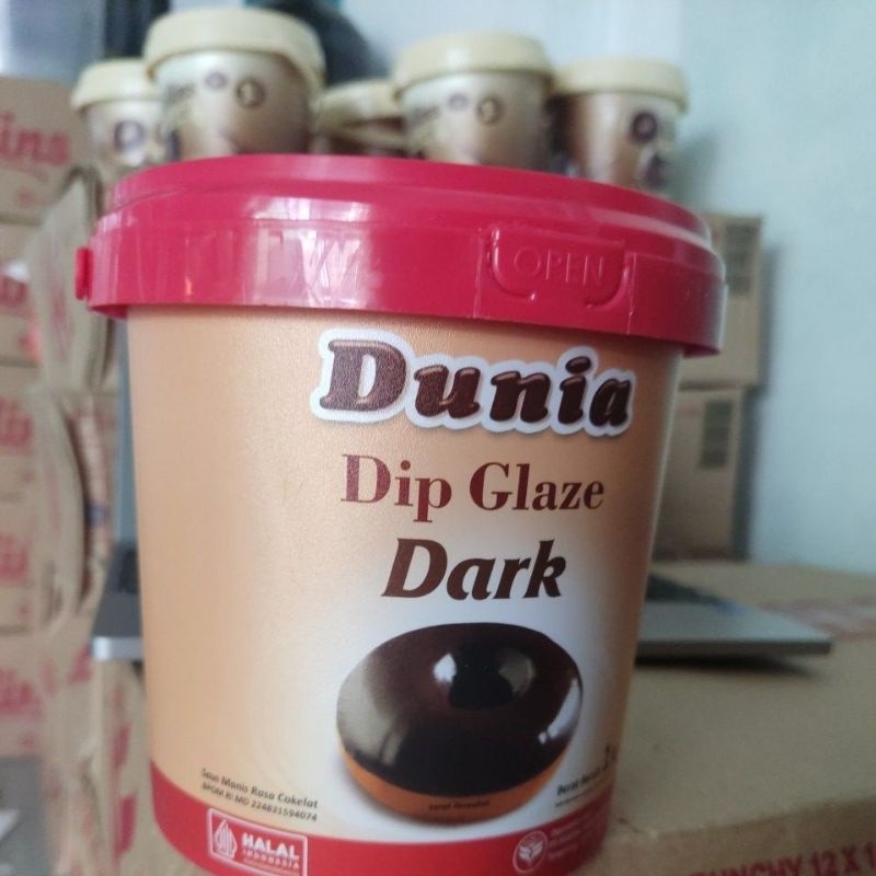 

Dunia dip glaze dark