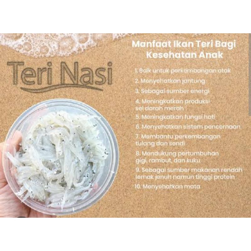 

teri nasi basah 200gram