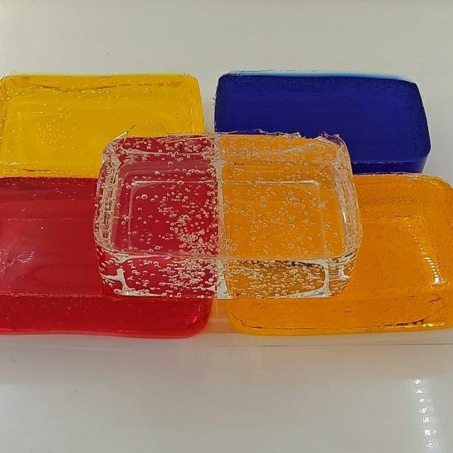 FG2 bahan lilin gel jelly wax 1kg bahan murni bening