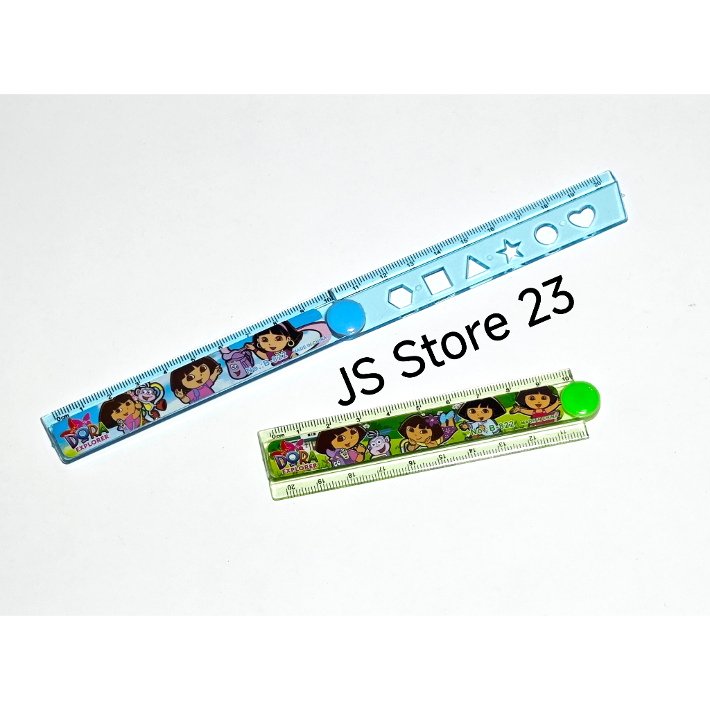 

Penggaris Lipat Fancy Karakter DORA Panjang 20 cm / Garisan Lipat Fancy Karakter Anak Prempuan