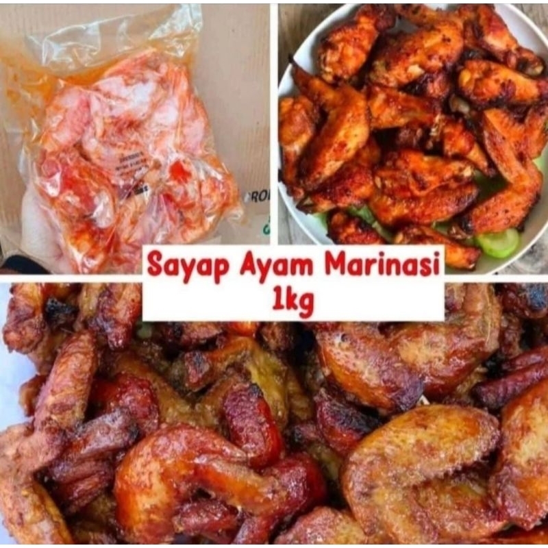 

Sayap Ayam Marinasi 1kg