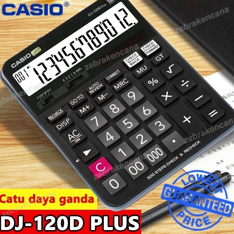 

KODE Y26I Kalkulator Casio MJ 12D PLUS CHECK CORRECT Kalkulator Meja Check Correct 1 asli