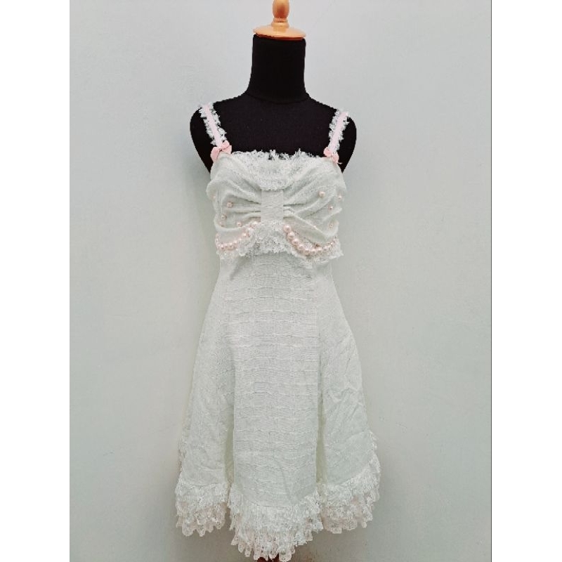 Party Dress Mutiara Pink merk La Pafait