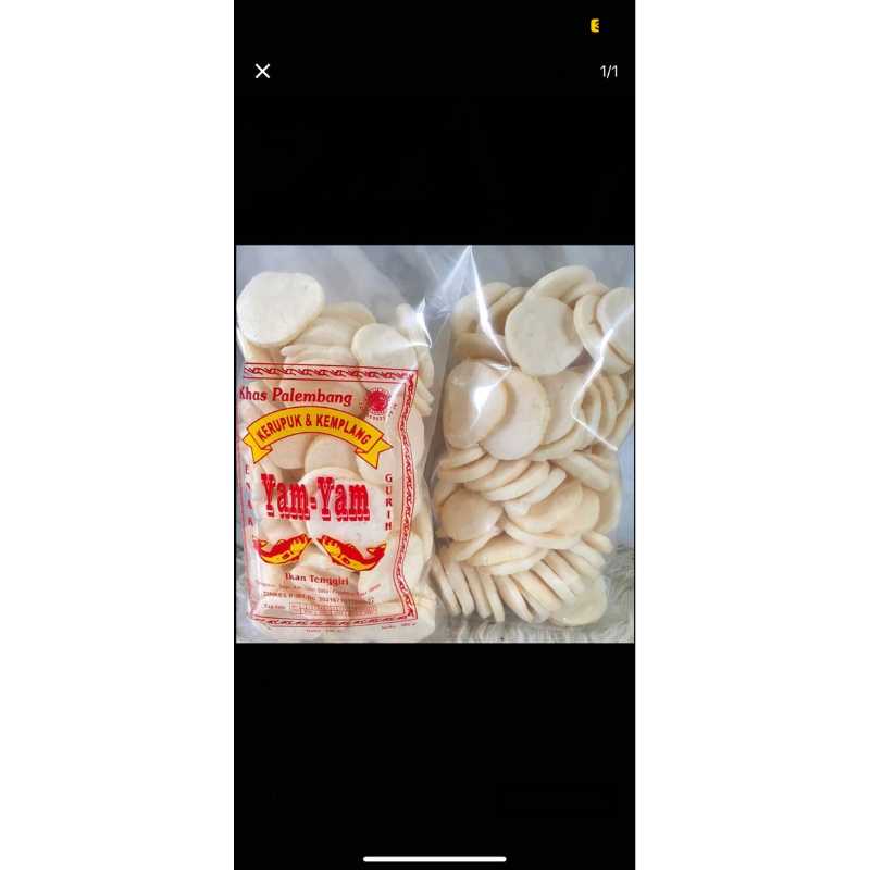 

Krupuk Kemplang Asli Palembang