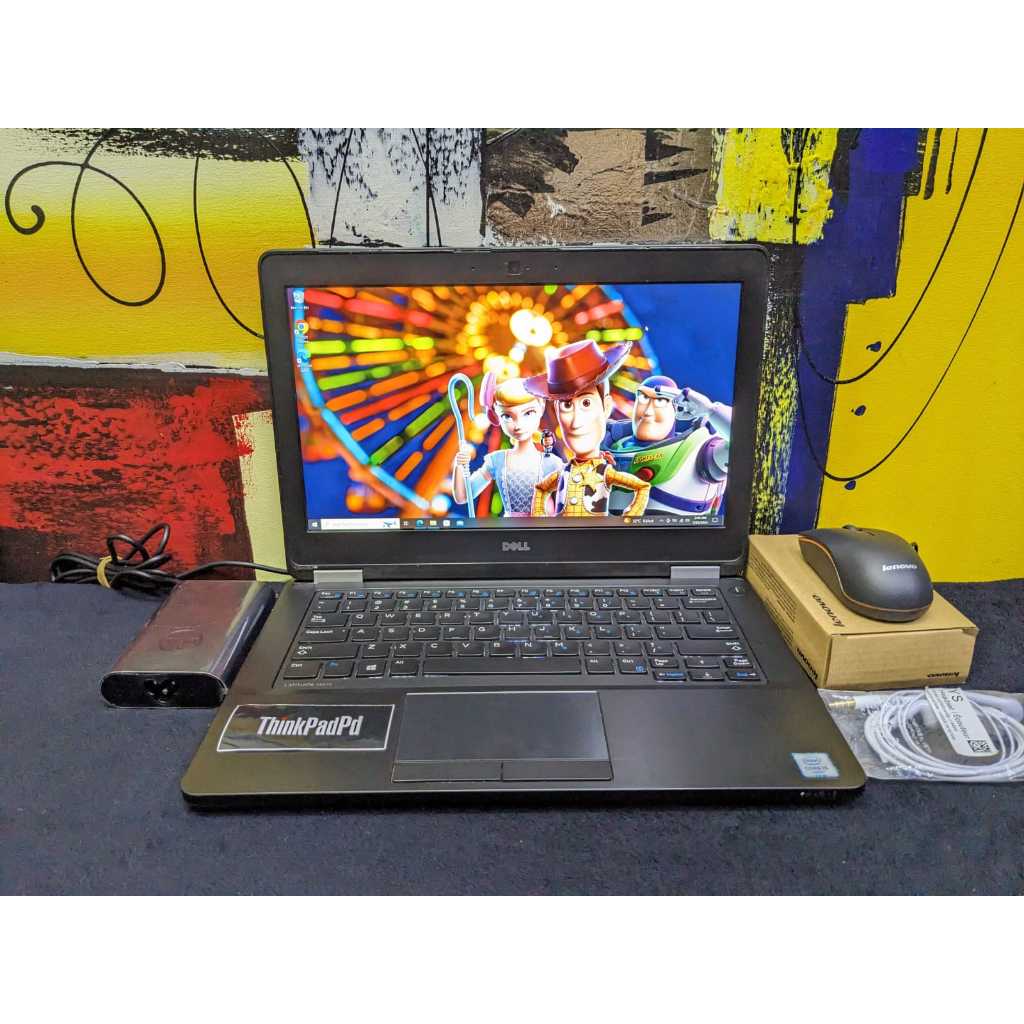 Laptop Dell Latitude E5270 i5 6300U Ram 8Gb SSD 128Gb Backlight Slim Ringan Mulus