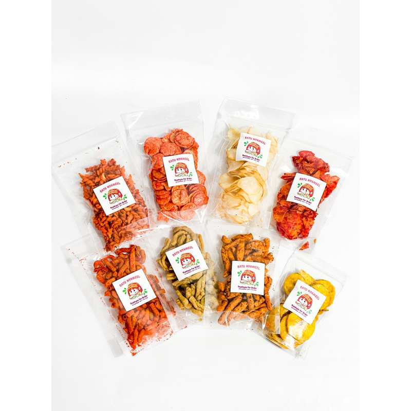 

Paket Camilan Receh (kemasan 50gr)