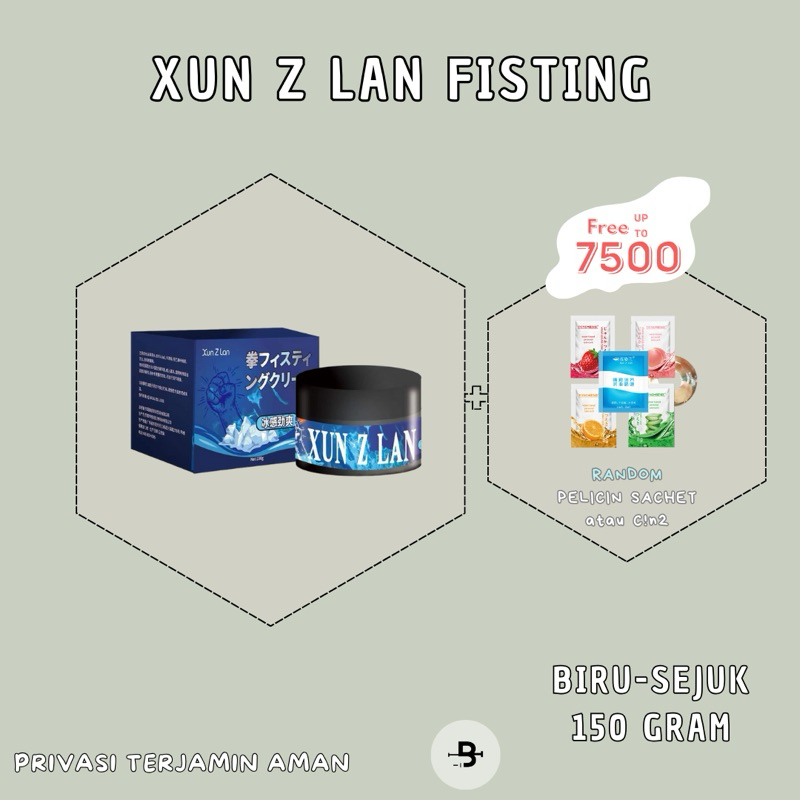 Basic Life Xun Z Lan Fisting Anal Lotion 150 Gram (Pelicin/Pelumas) Anal Specialist