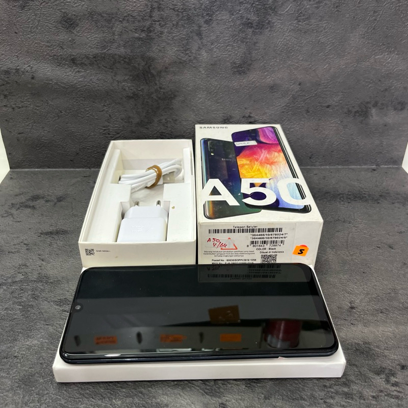 Samsung Galaxy A50 4/64gb Fullset Second Garansi Resmi SEIN