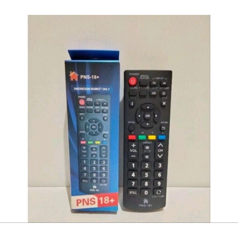 remot tv panasonic LED tv LED tipis panasonic multi PNS 18