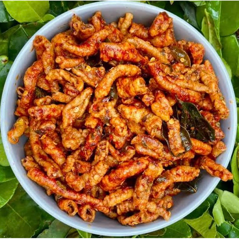 

100gr | Usus Crispy Pedas Daun Jeruk