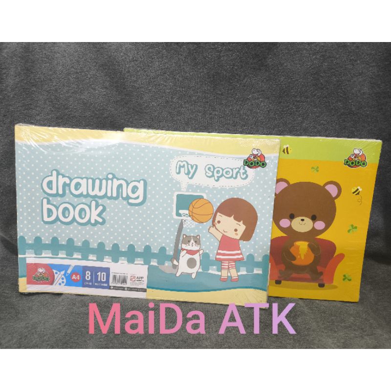 

Buku Gambar Dodo A4 8lembar 10pcs