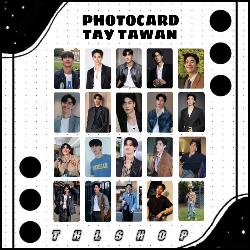 PHOTOCARD TAY TAWAN RAIKANTOPENI PC SET THAI ACTOR