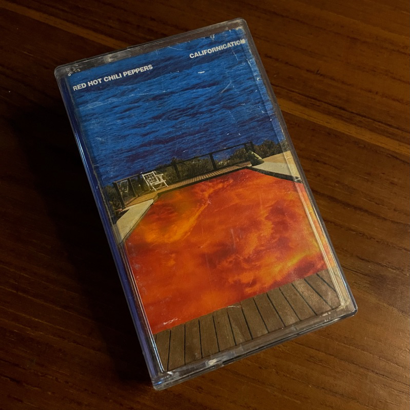 kaset pita red hot chili peppers californication