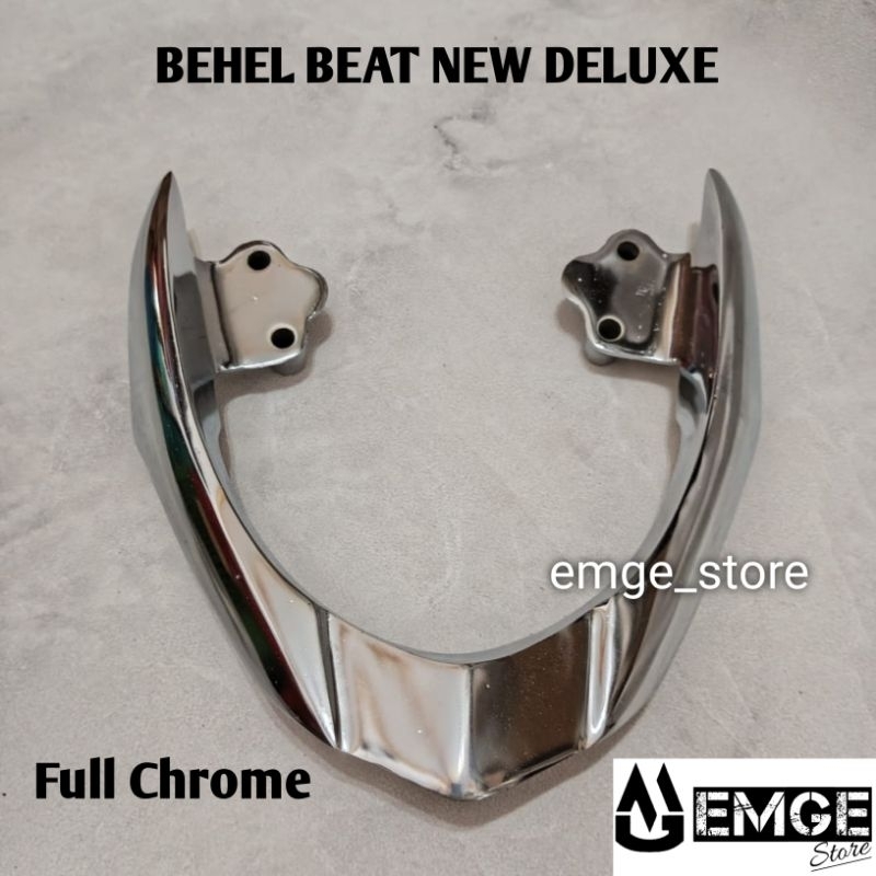 BEHEL BEGEL BEAT NEW DELUXE FULL CHROME PLANGER HONDA BEAT FI BEAT NEW DELUXE MODEL ORI FULL KRUM
