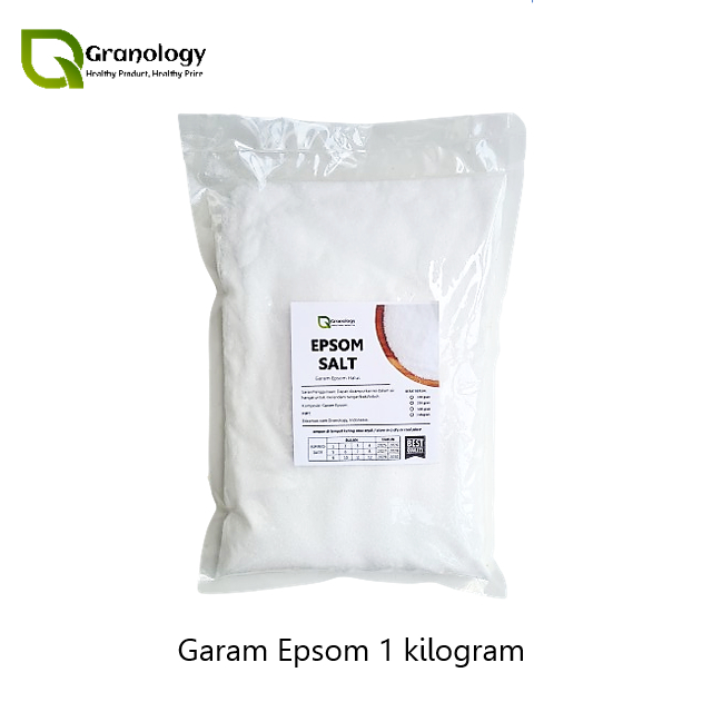 Premium Garam Epsom / Epsom Salt (1 kilogram)