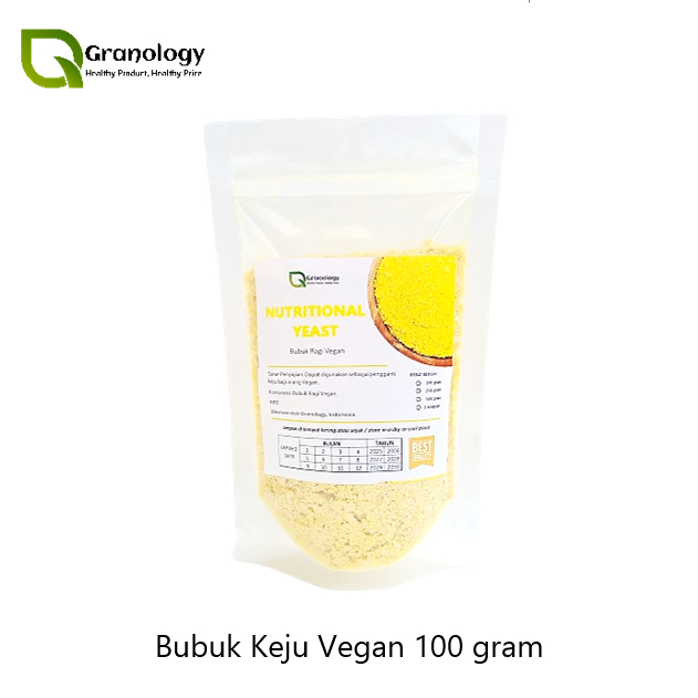 

Bubuk Ragi Vegan / Nutritional Yeast Vegan (100 gram) by Granology