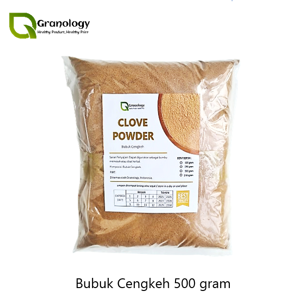 

Premium Cengkeh Bubuk / Pure Clove Powder (500 gram)