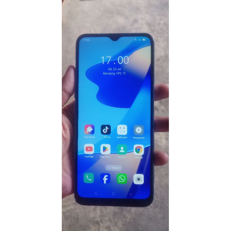 Oppo A16 Ram 3/32 GB Seperti Baru