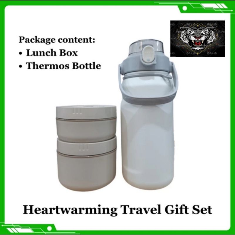 

Xiaomi Gift Box Hampers Heartwarming Travel Set Bento Box Thermos Bottle
