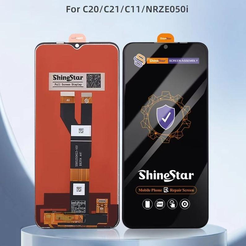 LCD REALME C20/C21/C11 2021 CABANG 2 BY SHINESTAR ORIGINAL