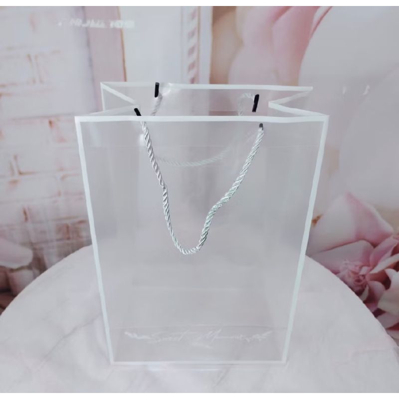 

Paperbag Bucket Bunga | Paperbag Bening Transparan TERMURAH