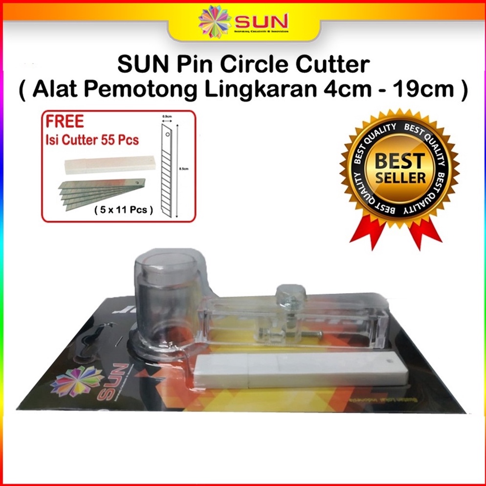 

KODE R93J Circle Cutter Premium 4 cm 19 cm Pisau Alat Potong Kertas Sticker Bulat Lingkaran Bundar Kualitas Eksport bisa potong sticker bontax camel photo glossy sticker kertas foto HVS Inkjet Art paper Duplex Vinyl Silky