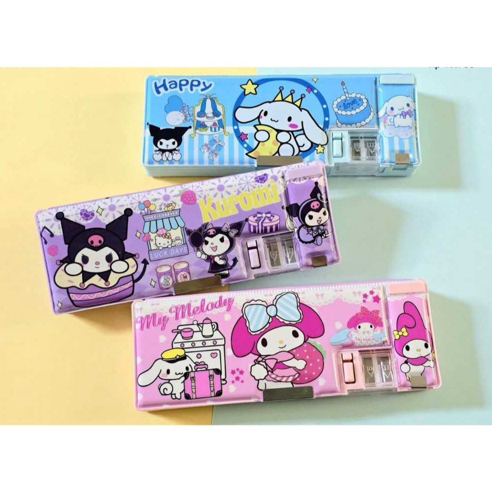 

KODE B99L TEMPAT PENSIL KOTAK PENCIL PANJANG SANRIO KUROMI MELODY CINNAMOROLL MAGNET