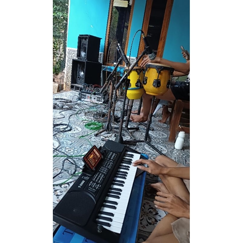 KEYBOARD TECHNO T-5000 FULL OPREK SIAP PANGGUNG + PEDAL DES