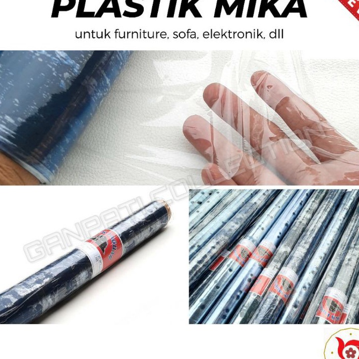 

HJ6 Plastik Mika Wrapping 5 mm 5 mm wrapping sofa kado seserahan elektronik 1 ROL