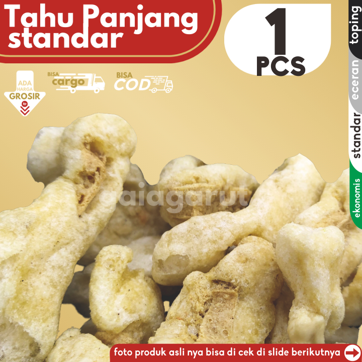 

Cuanki Stick Tahu Panjang KERITING STANDAR isi 1pcs GROSIRAN by GaiaGarut