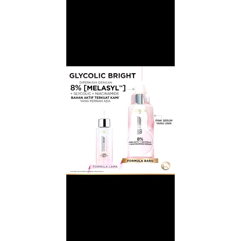 loreal glycolic melasyl serum