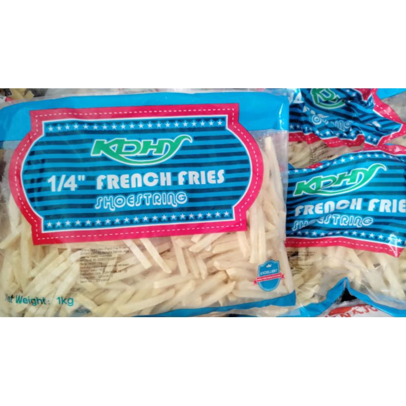 

Kentang KDHY French Fries Shoestring 1 kg