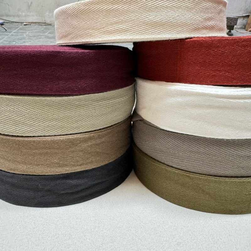 twill Cotton tape,piterband katun,pelipit katun lbr 32 mm