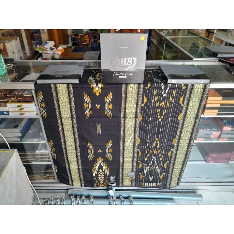 BHS MASTERPIECE SILVER SGE - HITAM HIJAU TOSCA -O2