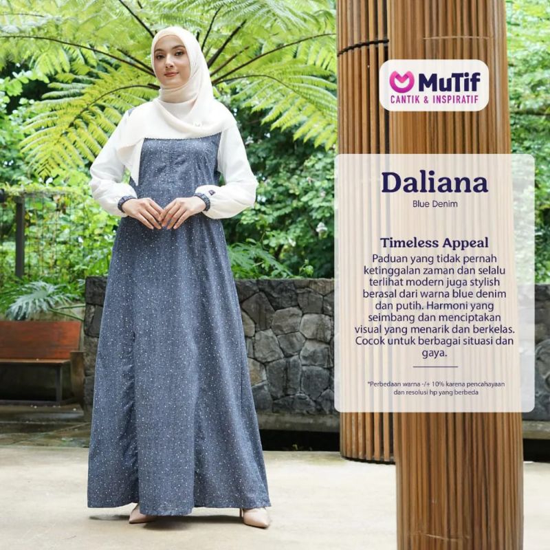 Gamis Daliana Mutif/Gamis wanita
