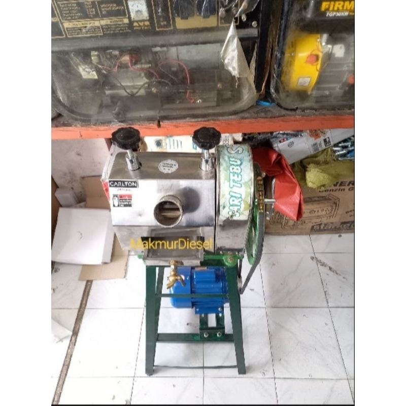 Paket Usaha Mesin Peras Tebu + DinamoListrik || Engine Bensin