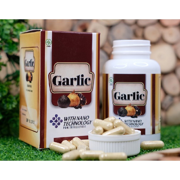 Garlic - Black Garlic - Kapsul Bawang Hitam - Nano Technology - BPOM