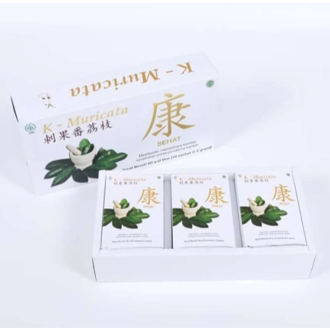 K-Muricata ekstrak daun sirsak dan keladi tikus 100% original