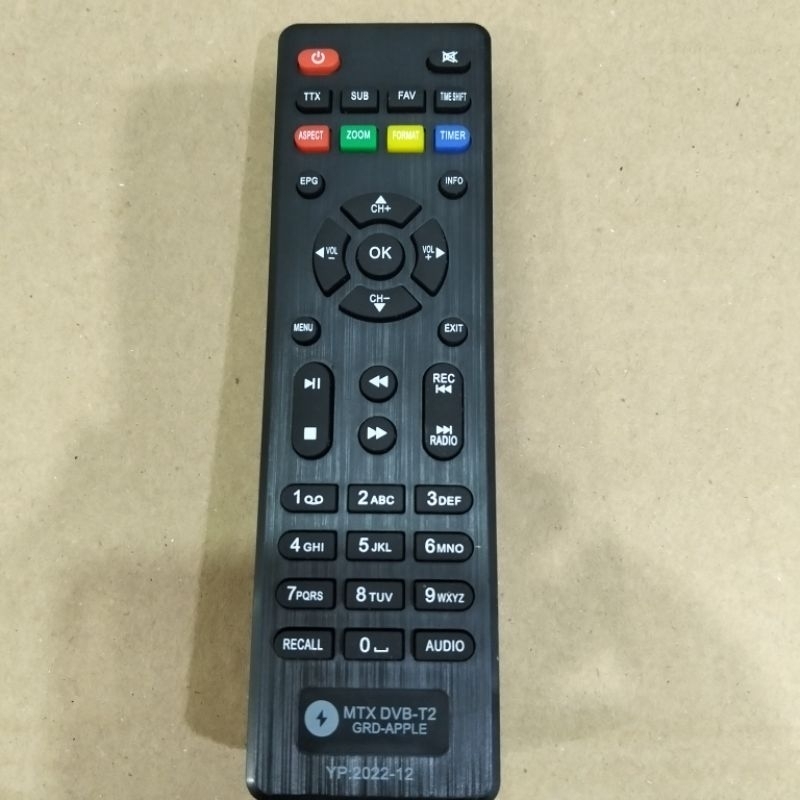 Remote STB Merk MATRIX apple