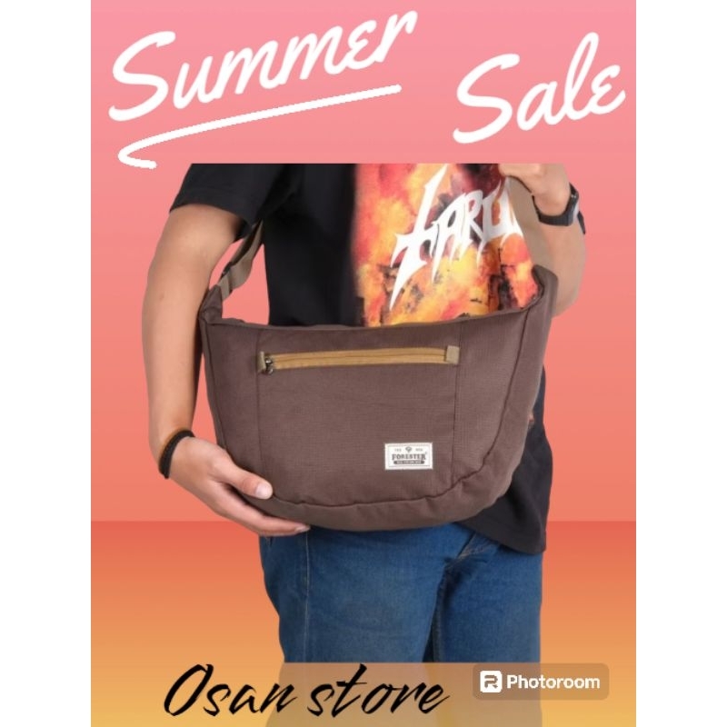 Forester 10176 Selendang Vintage Tas Slempang Bahu Pria Hp Dompet Outdoor Original