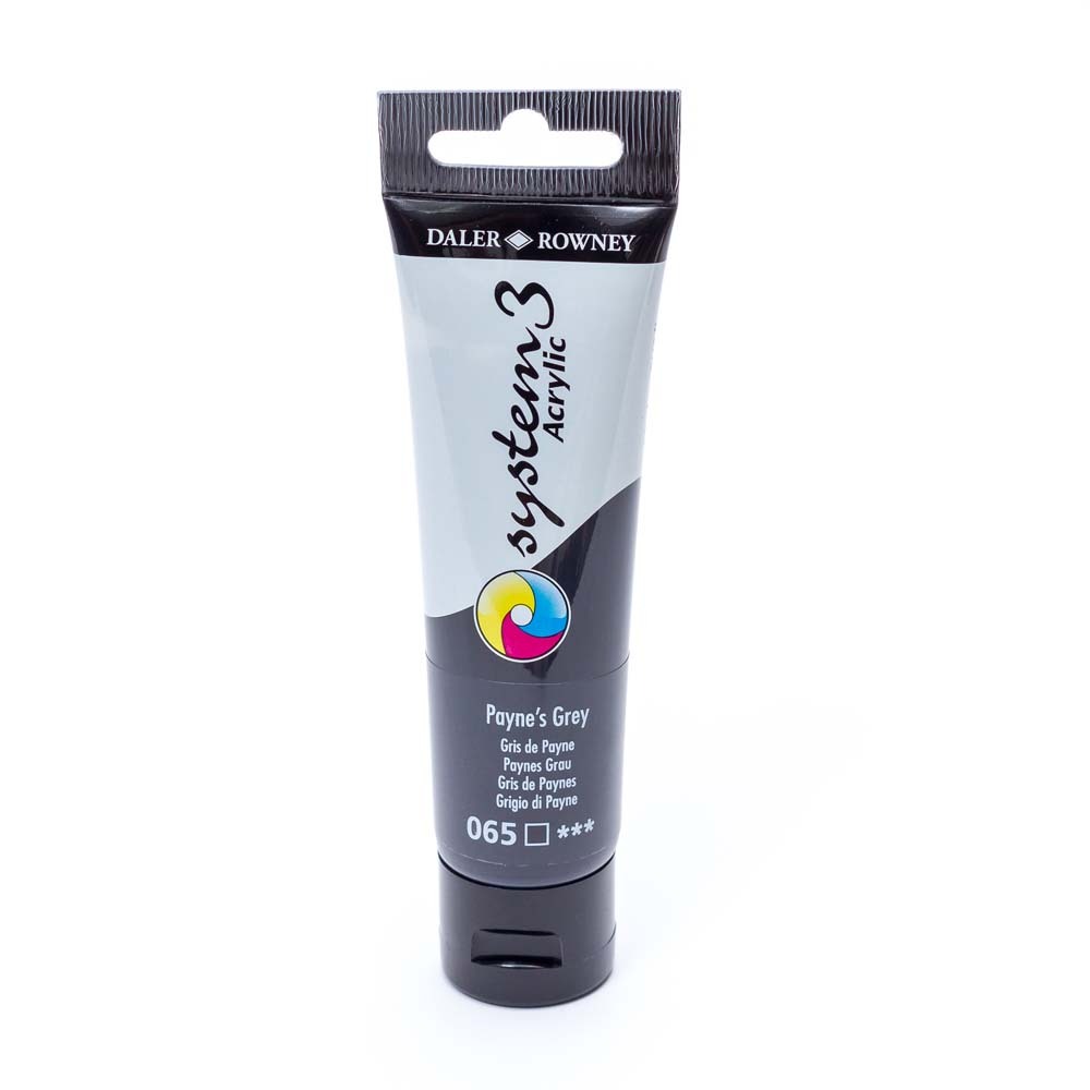 

Daler-Rowney System3 Acrylic 59ml Seri Grey- Cat Akrilik